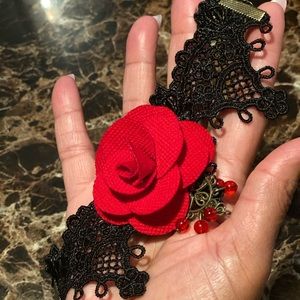 Rose Lace Bracelet